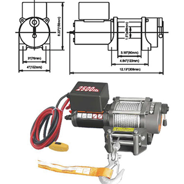 DW2500 Electric Winch Series