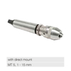 Keyless drill chuck