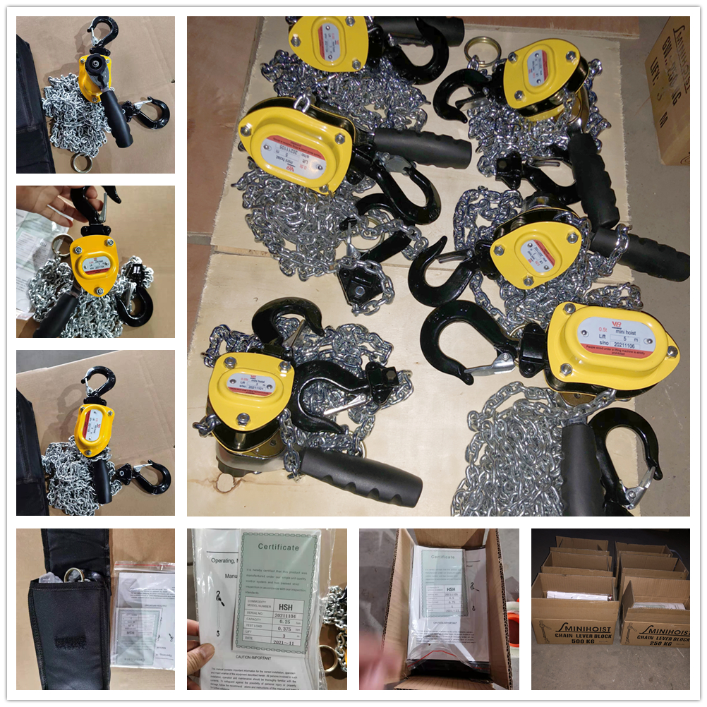 Heavy duty good selling factory price vital lever block manual lever hoist