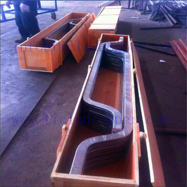 titanium clad copper bar for Gold Desorption Electrolysis System