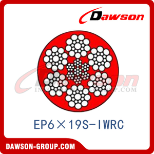 حبل أسلاك الفولاذ (EP6×19S-IWRC)(EP6×26WS-IWRC)، حبل أسلاك حقول النفط، حبل أسلاك الفولاذ لحقول النفط