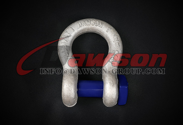 Grillete de arco de pesca de arrastre forjado con pasador de cabeza cuadrada, grilletes de pesca - Dawson Group Ltd. - Fabricante, f&aacute;brica de China