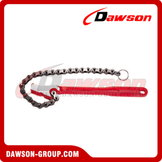DSTD06A-1 Llave para tubos de cadena tipo europeo, herramientas de agarre para tubos 