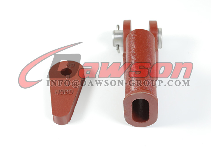 BS EN 13411-62004 + A12008 Junta de cu&ntilde;a DS-421T est&aacute;ndar americano, casquillo de cu&ntilde;a para cable sim&eacute;trico galvanizado en caliente, casquillo de cu&ntilde;a abierta con tuerca y pasador de seguridad - Dawson Group Ltd. - F&aacute;brica de proveedores de China