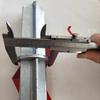 Conector galvanizado de acero para andamios