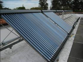 Proyecto de tubo de evacuación industrial calentador de agua solar