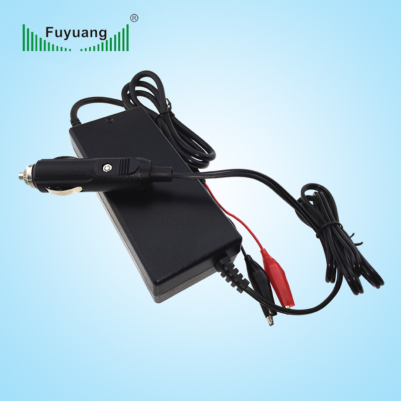 Input 12VAC output 58V2A car charger