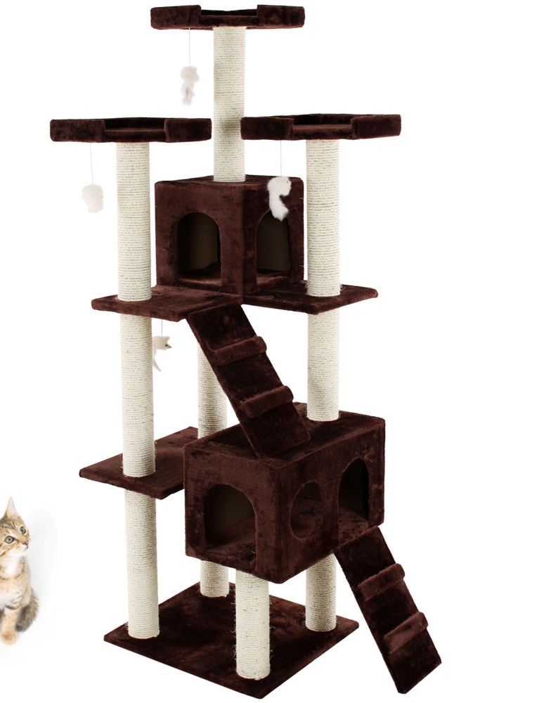 Corrugated Cardboard Cat Tree Scratcher