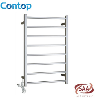 Australia standard accessories 8 pcs square heated towel rail