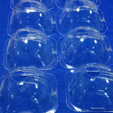 CNC machined PMMA transparent prototyping product