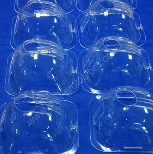 CNC machined PMMA transparent prototyping product