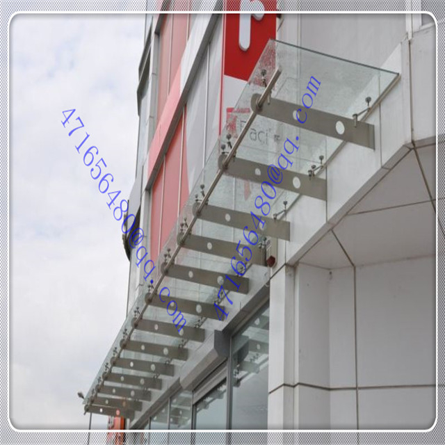 clear polycarbonate solid balcony awning