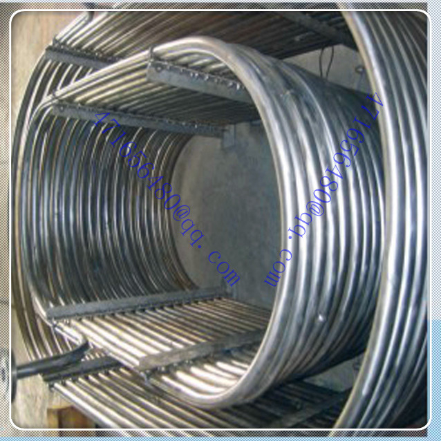 high precise titanium u shape pipe for Ti heat exchanger supplier