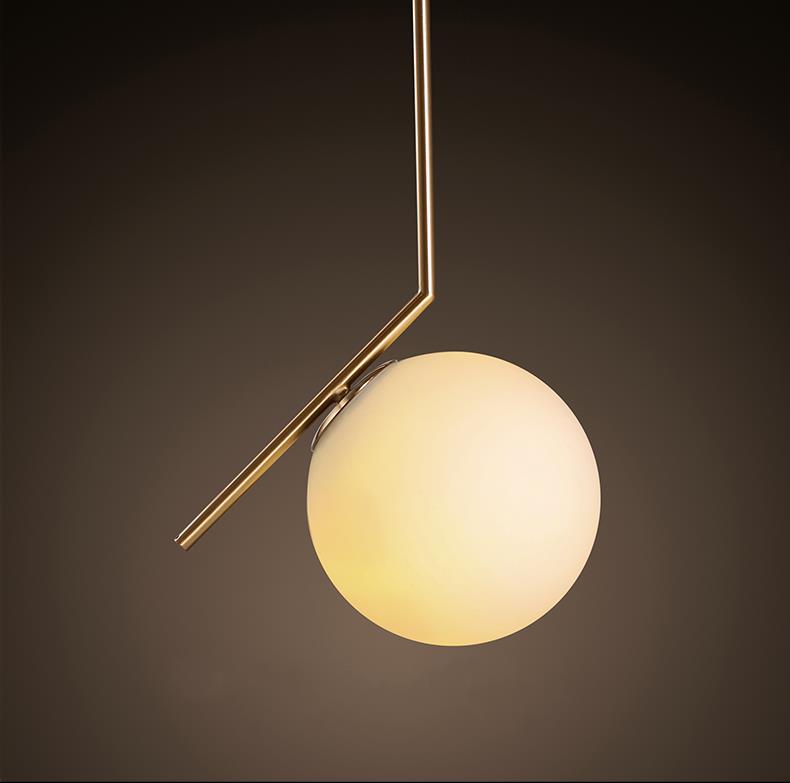 Artemide Pendant Lamp Nordic Milk White Glass Ball Light Artemide Pendant Lamp Nordic Milk White Glass Ball Light 3030101