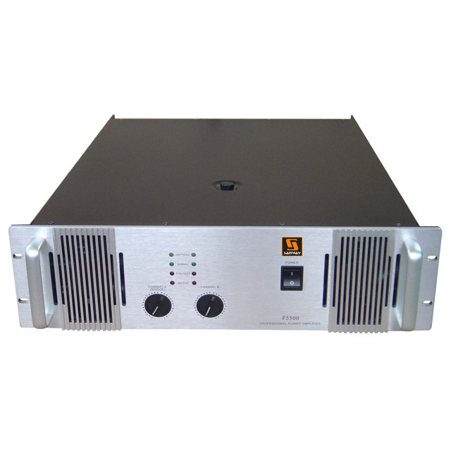F5500 1500W Circuit Amplificador de altavoz para DJ