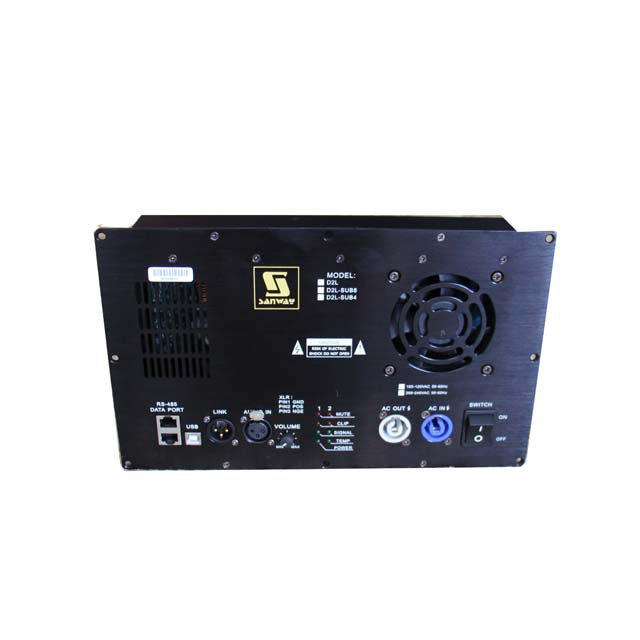 D2L 2 قناة فئة D 900W مكبر للصوت مع DSP