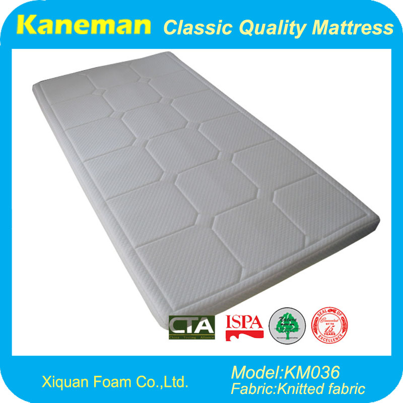 Thin memory store foam mattress