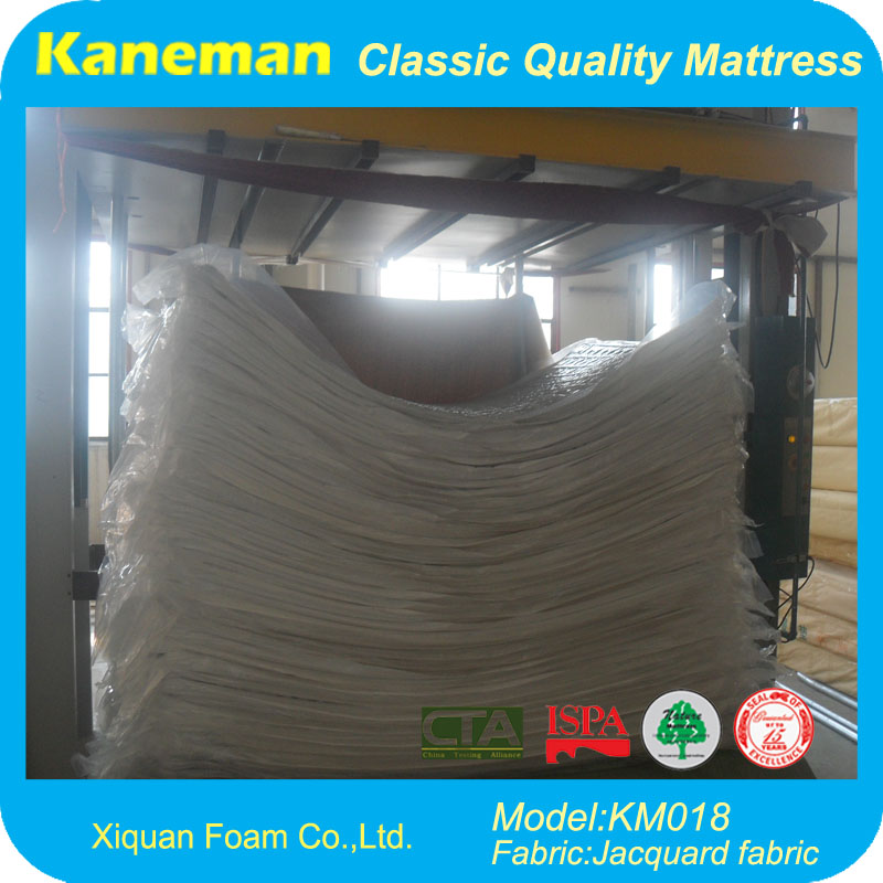 Hot Selling Very Cheap Flat Compressed Single Spring Mattress