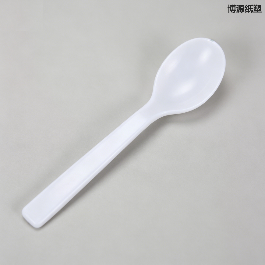 Food-Grade Disposable Plastic Yogurt Ice Cream Tasting Spoon Series, Exquisite Compact & Sturdy Unbreakable Spoons, Custom Logo, Color & Packaging Supported