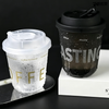Factory Custom Printing Logo Bubble Tea Cup 10 Oz 16OZ 24 Oz Coffee Juice Smoothies U Shape Boba Cup Pet PP Plastic Cups with Lid