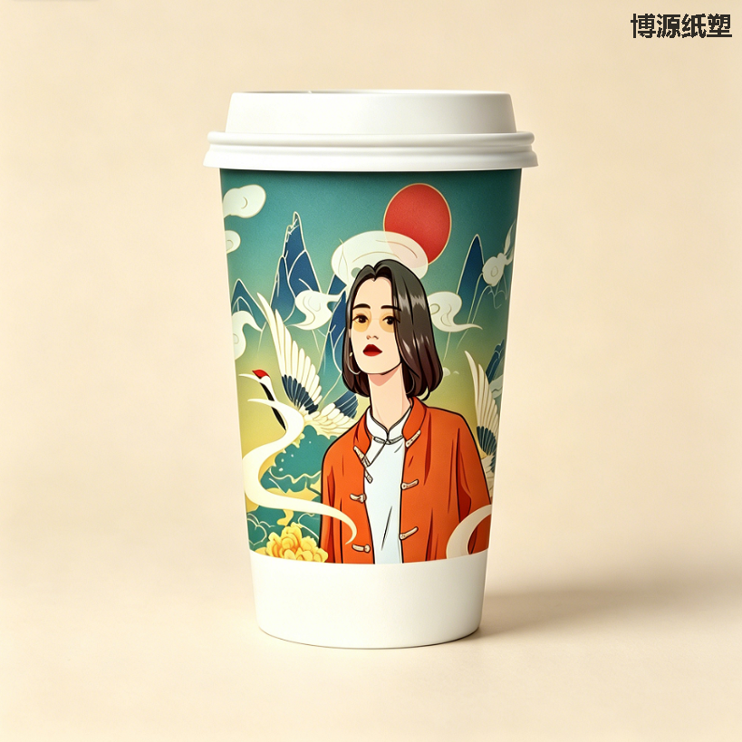 Biodegradable Eco-friendly Single Wall Disposable Cups, Factory Wholesale Directly, Rich Size Options, Customizable Specifications, Strict Quality Assurance, Food-grade Safe Paper Cups for Daily Use.
