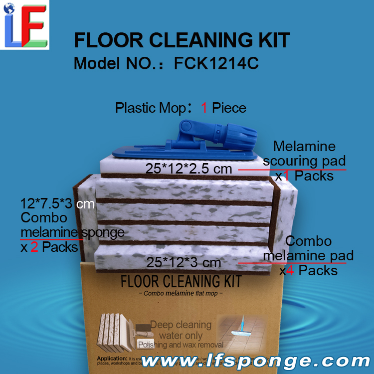 Melamine Floor Cleaning Kit 