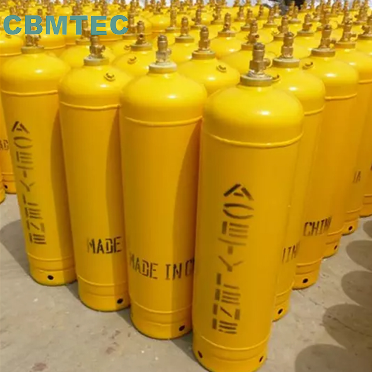 Acetylene Cylinders 40L For Welding Uses- CBM Technologies