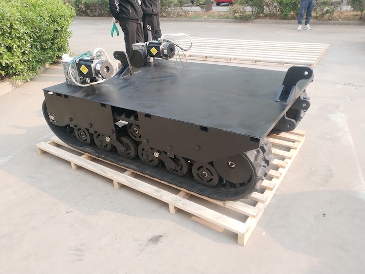 Rubber Tracked Chassis Rubber Track Undercarriage Chassis 