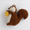 Hand Knitted squirrel