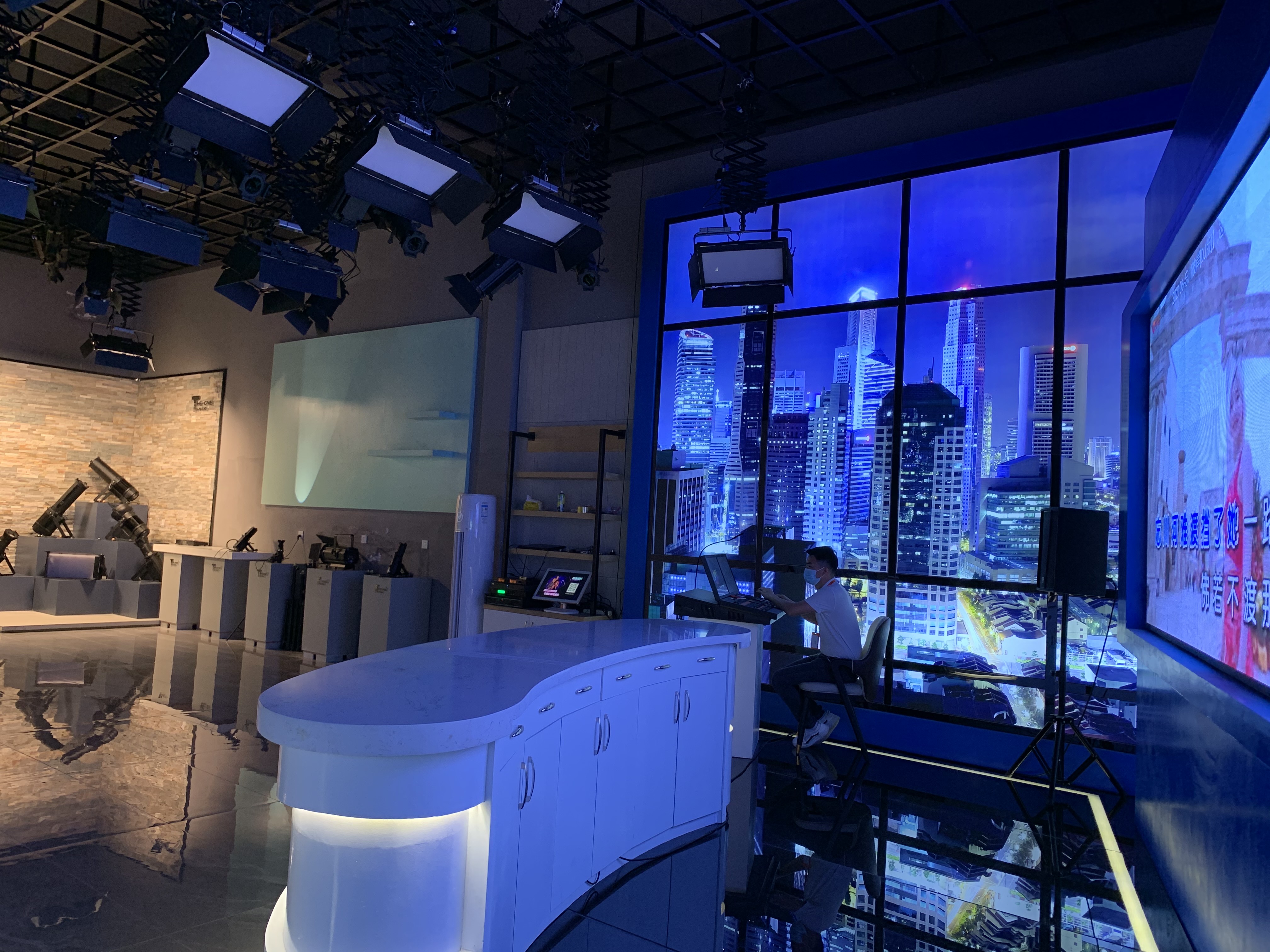 led stage light Luz de panel suave de 220W