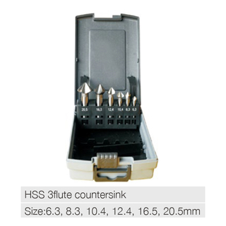 6Pcs HSS countersink set