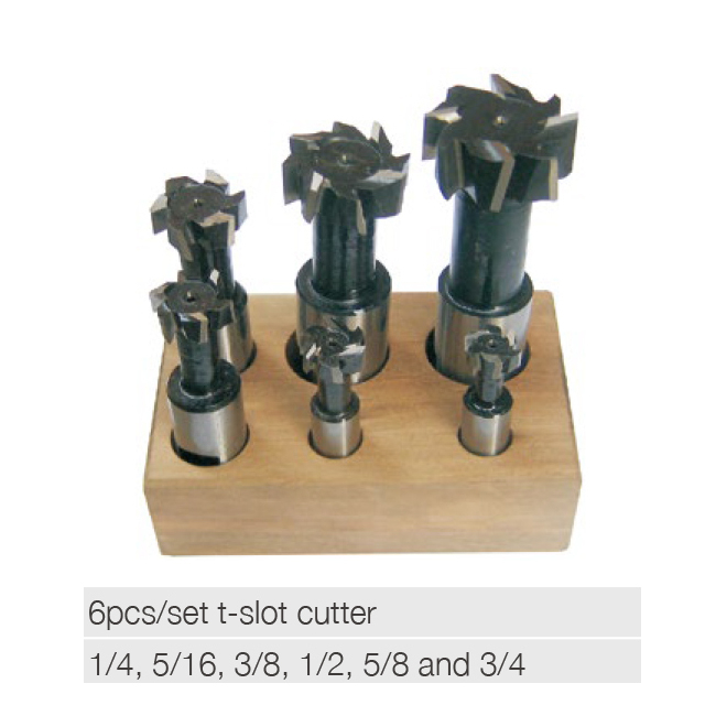 T-slot cutter set