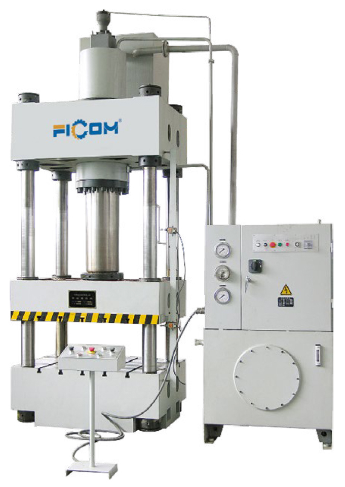 Four-Column Hydraulic Press for Precision Sheet Metal Stamping and Forming