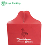 Customized Fancy Sample Design Cardboard Paper Shopping Cake Gift Packaging Box For Taking Away Food