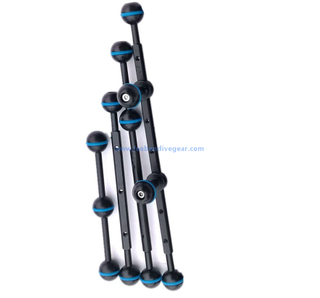 Underwater Multi Ball Mount Camera Arm Segments 
