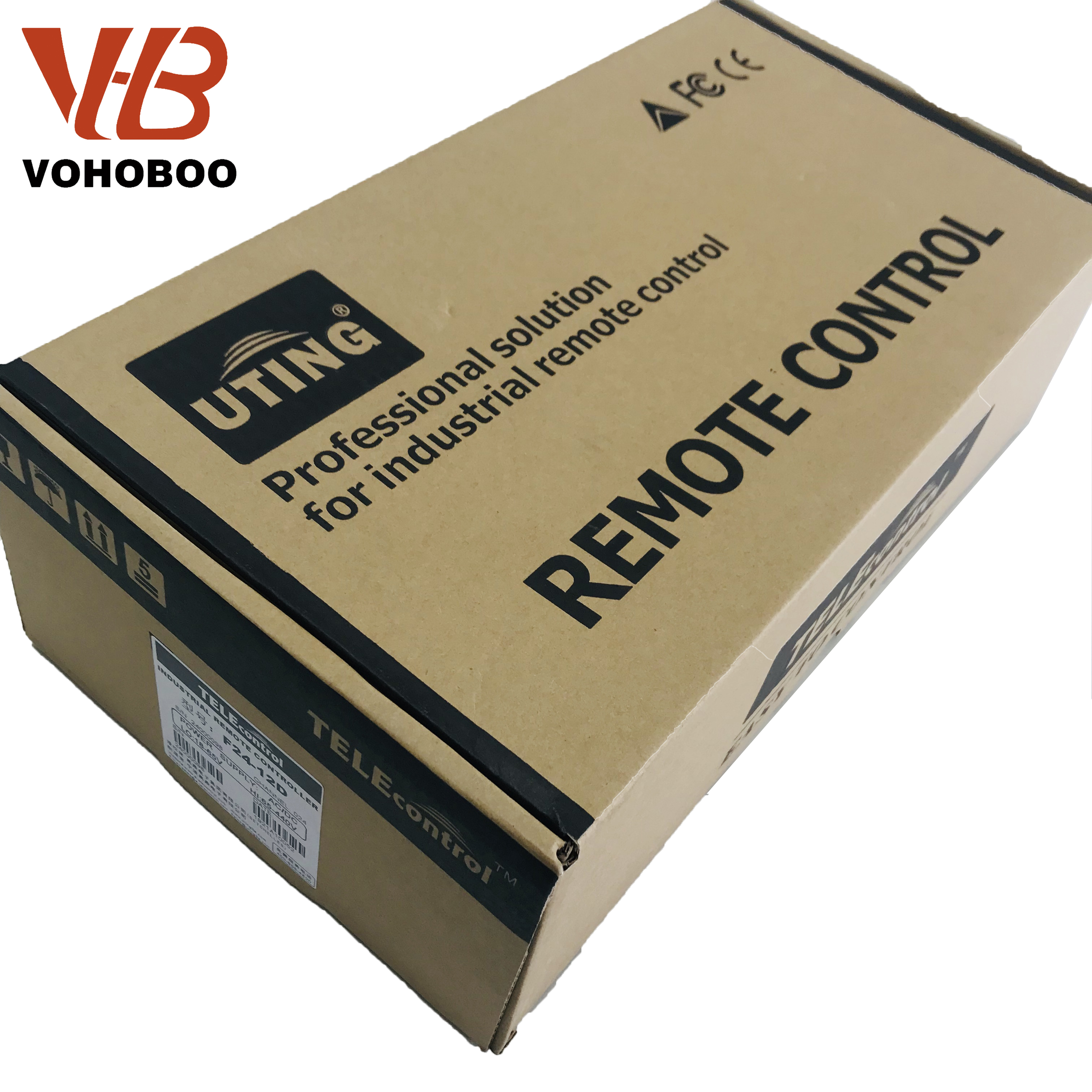 VOHOBOO Brand Customized F24 - 12D Telecrane Remote Control Wireless Radio Controller For Factory