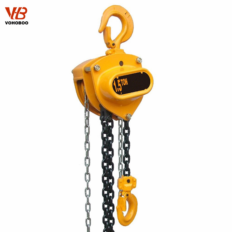 3Ton 5Ton 10Ton Chain Block Hoist Manual Chain Hoist 3m/10ft Hand Chain Lifting Hoist