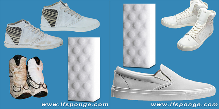 Life-nano-high-density-melamine-sponge-for-shoe-cleaning Éponge de mélamine Life-nano-haute densité pour le nettoyage des chaussures