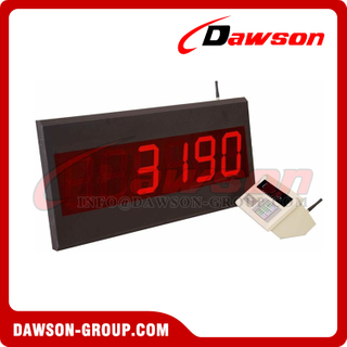 DS-RDW-02 شاشات التحكم عن بعد اللاسلكية، موازين الأرضية، شاشات العرض الصناعية ذات الأرقام الكبيرة، شاشات العرض المباشرة عن بعد، شاشة التحكم عن بعد الكبيرة جدًا
