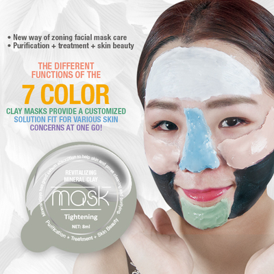 Zeal Mineral Clay Revitalizing & Repairing Facial Mud Mask