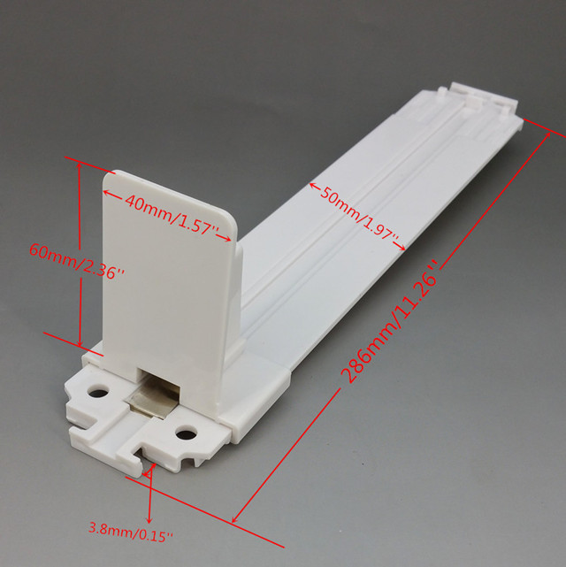 Plastic Shelf Cigarettes Automatic Refill Pushing Pusher In Supermarket Retail Matched Dividers Rails 