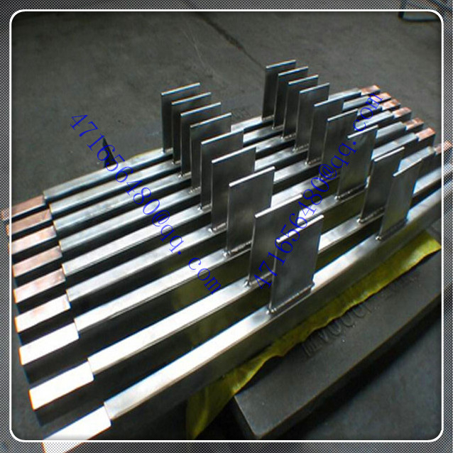 high quality ti clad copper welding flat group pieces for electroplating