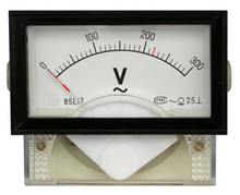 instrumentos móviles de la bobina 85L17 con el voltímetro de CA del rectificador