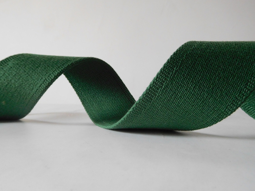 50mm green Cotton webbing for garment&accessories Buy Cotton webbing