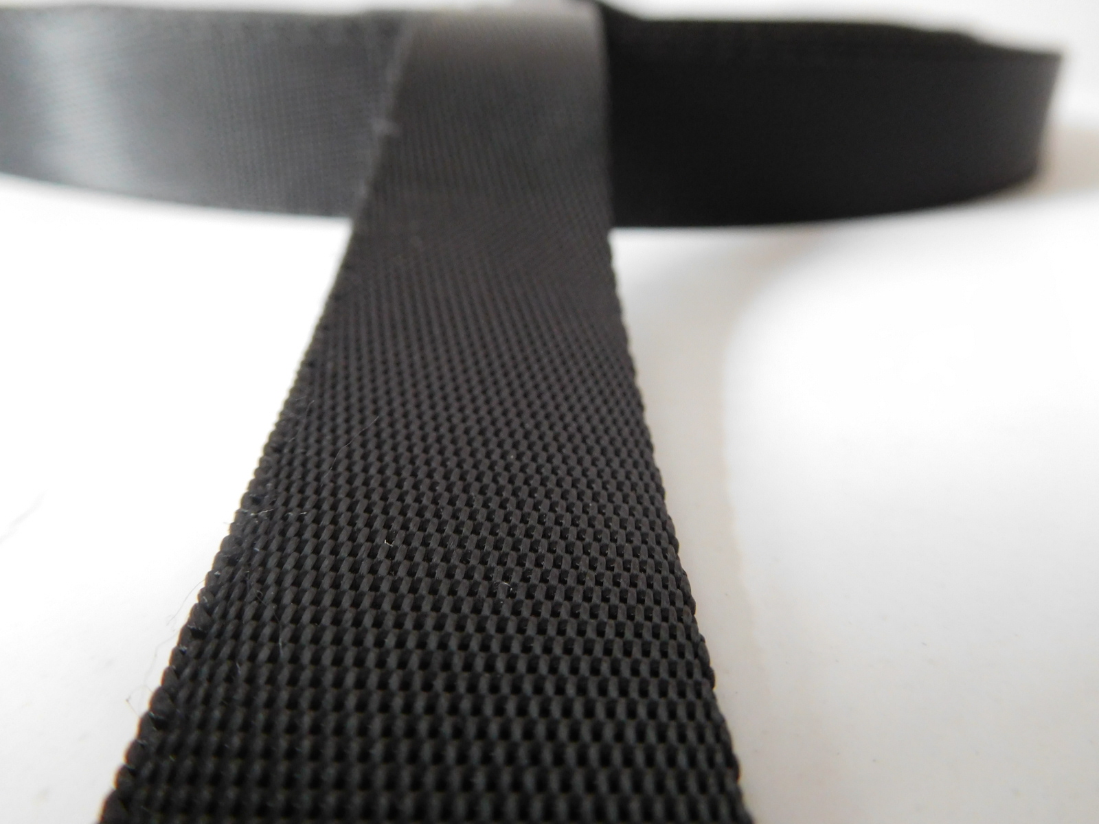 20mm black polyester webbing for safety hats belt