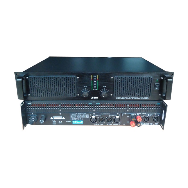 Amplificador de potencia de FP 2800 2ch Concert Stage