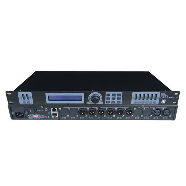 Procesador de gestión de altavoces DP26 2 en 6 salidas de sonido