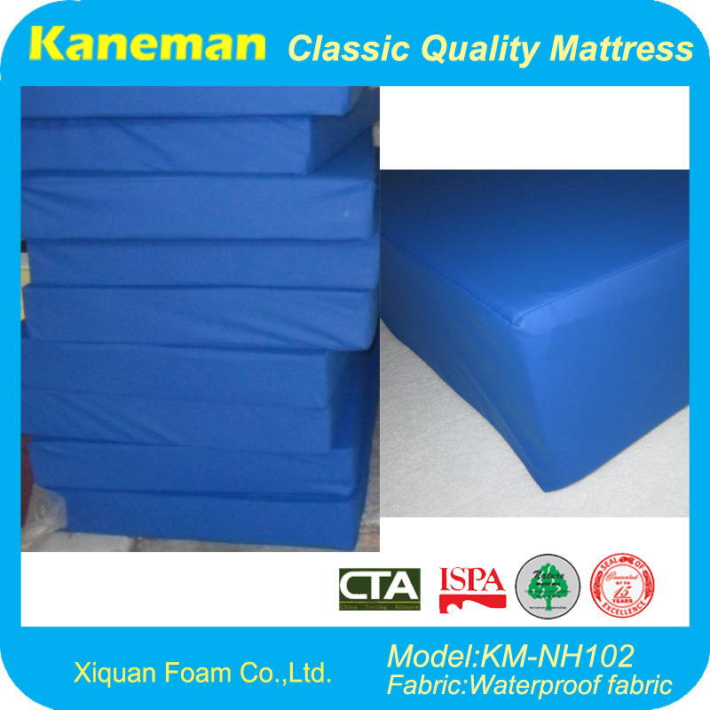 Waterproof Foam Mattress for Nursing Home, Prison, Hospital (KM-NH102)