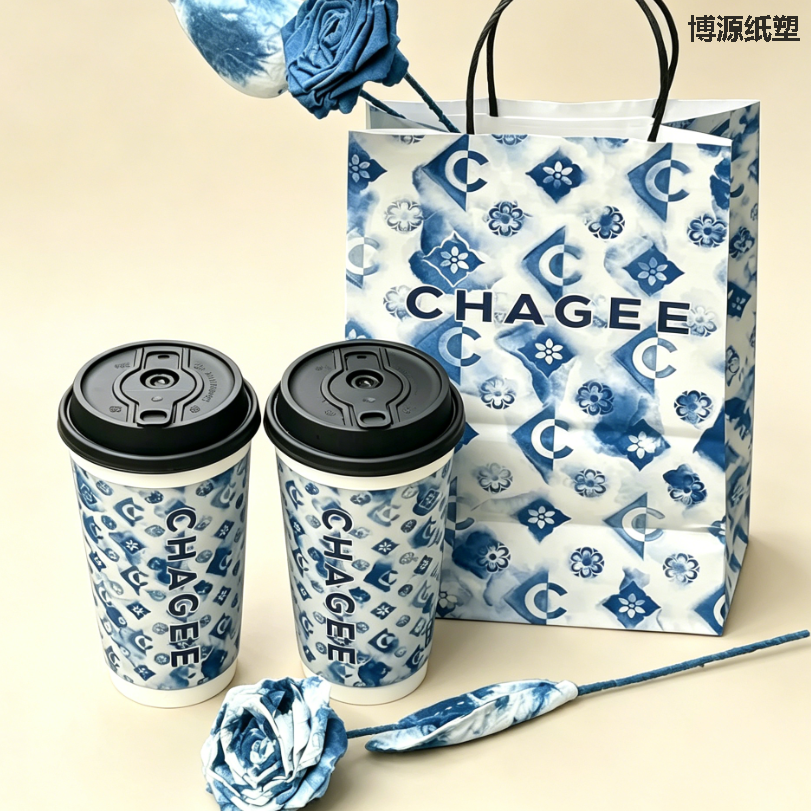 Food Safe Double Wall Disposable Paper Cups, Biodegradable Insulated Hot Coffee Cups, Multi-Size Optional, Custom Logo Accepted, Factory Direct Price