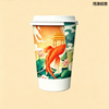 Biodegradable Eco-friendly Single Wall Disposable Cups, Factory Wholesale Directly, Rich Size Options, Customizable Specifications, Strict Quality Assurance, Food-grade Safe Paper Cups for Daily Use.